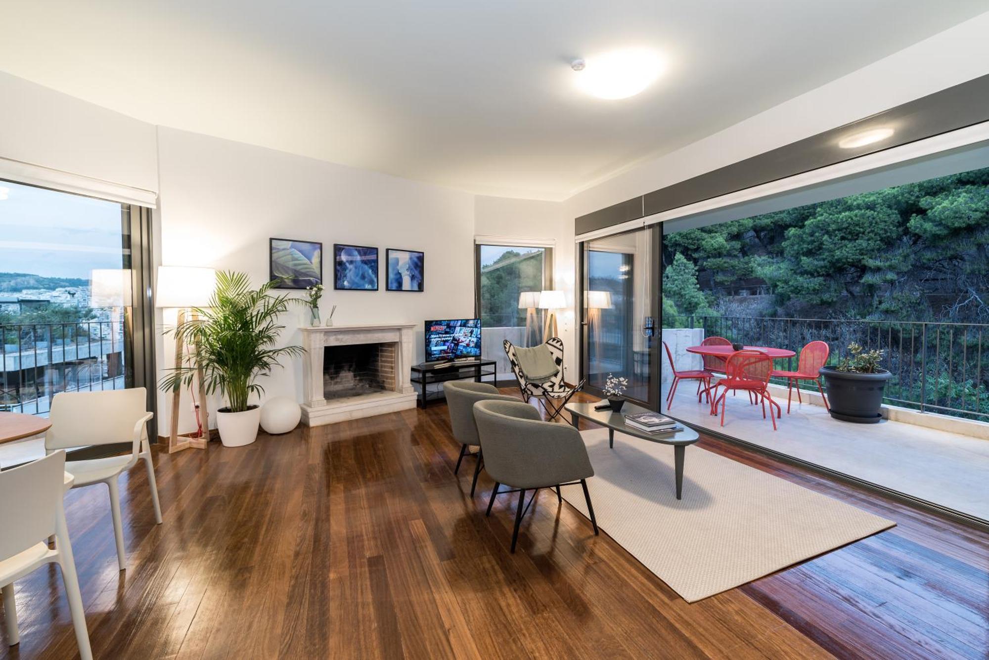 Ferienwohnung The Hill By Zoia Living Athen Exterior foto
