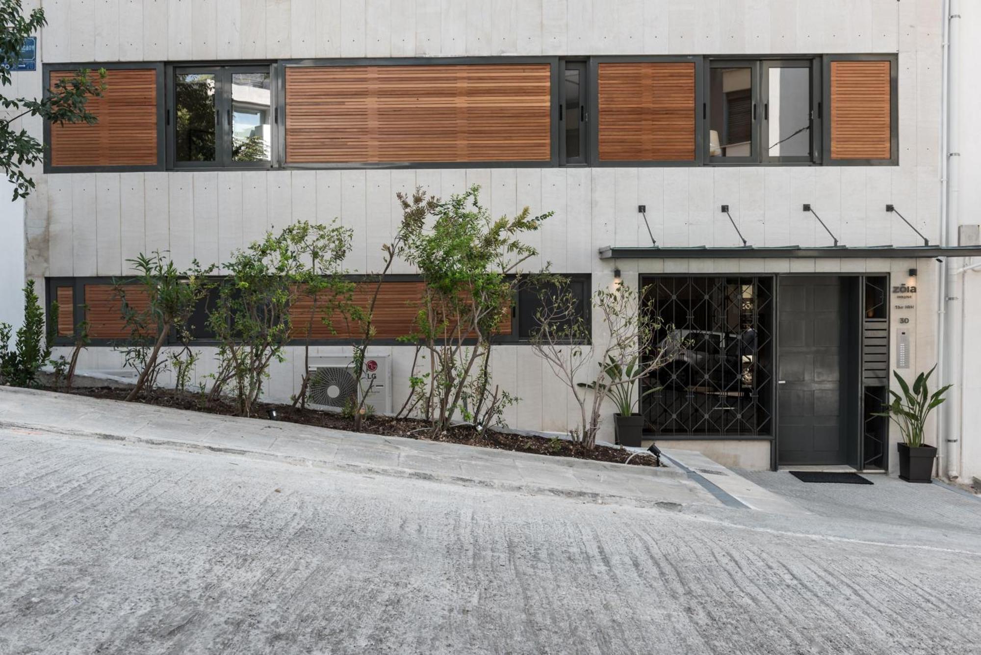 Ferienwohnung The Hill By Zoia Living Athen Exterior foto